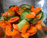 A picture of step 4 of Potato salad made with ”Tofu mayonnaise”.