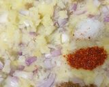 A picture of step 2 of Potato sandwich.