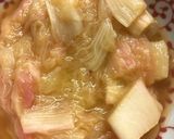 A picture of step 4 of Rhubarb overnight oats.
