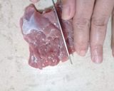 A picture of step 1 of Beef Stroganoff.