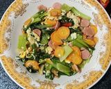 Foto langkah ke 3 dari resep Tumis pakcoy, wortel 🥕,sosis.
