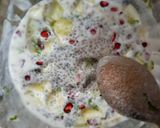 A picture of step 3 of Tadka Oats with Chia seeds.