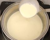 Hình bước làm 1 của món Panna cotta chanh dây