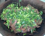 Foto del paso 5 de la receta: Tiras de Carne con Ajo Porro
