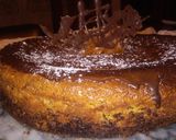 Foto del paso 11 de la receta: Cheesecake de dulce de leche con cubierta de chocolate