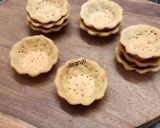 A picture of step 3 of Sweet Mini Tart Filled With Fruit Custard Pudding(Fruit Tart)!!.