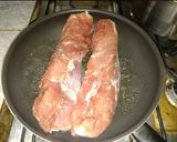 Foto del paso 1 de la receta: Solomillo al verdeo con papas al horno