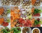 A picture of step 4 of Makhana Peanut Bhel.