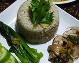 Foto langkah ke 6 dari resep Nasi Ayam Hainan (Rice Cooker).