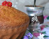 Foto del paso 4 de la receta: Budín de naranja con mermelada de frutilla🍓