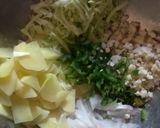 A picture of step 2 of Vegetables pakoray.