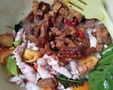 Foto langkah ke 2 dari resep Tumis Cumi Asin Tempe Orek.