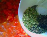 A picture of step 5 of Pizza series - The Pizza Sauce.