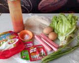 Foto langkah ke 1 dari resep Marsotel (Martabak Sosis Telur) // Kebab Jowo.