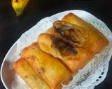 Foto langkah ke 8 dari resep 396. Lumpia Pisang Cokelat.
