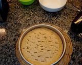 A picture of step 4 of Tres leches boricua.