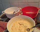 Foto del paso 8 de la receta: Bizcochuelo Marmolado con Dulce de Leche, Coco y Limón con Cocoa