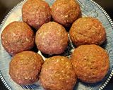 Foto del paso 4 de la receta: Albóndigas rellenas en salsa de chipotle 🌺