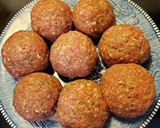 Foto del paso 4 de la receta: Albóndigas rellenas en salsa de chipotle 🌺