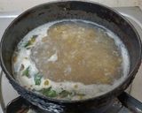 A picture of step 4 of Green Gram Osaman (moong dal).