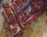 Foto del paso 6 de la receta: Alitas BBQ horneadas con papas fritas y costillas de cerdo BBQ