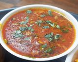 A picture of step 4 of Kolhapuri Misal Pav (Without Onion Garlic).
