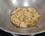 A picture of step 3 of Sem Aloo with Kalonji Seeds.
