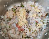 A picture of step 7 of Mutton keema.