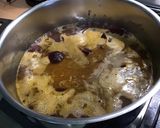 Une image de l'étape 5 de Soupe de betteraves rouges et pois chiches au lard et crème.