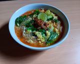 Foto langkah ke 5 dari resep Bihun Instan Kuah Telur.