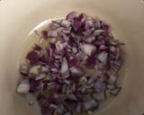 A picture of step 1 of Fennel and lentil soup - vegan.