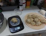 Foto langkah ke 6 dari resep Anabolic Pumpkin Sweet Cheese Raisin Buns |High Protein, Low Calorie, Sugar Free.