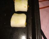 A picture of step 4 of Aloo & corn puff.