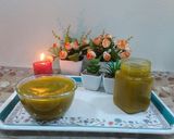 A picture of step 3 of Raw mango squash.