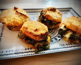Foto del paso 4 de la receta: Milanesas de calabaza y espinacas con queso brie