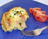 Tört burgonya recept sütőben sütve, tojással recept fázis 6 fotója