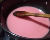 A picture of step 9 of Vanilla & Rose pudding.