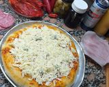 Foto del paso 2 de la receta: Pizza jamón & morrones