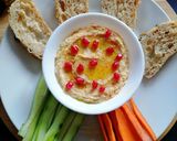 A picture of step 4 of Hummus.