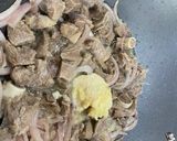 A picture of step 4 of Lahori Mutton Karhai.