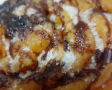 A picture of step 1 of Funnel cake.