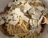 Foto del paso 5 de la receta: Espaguetis con Berenjena Asada, Guanciale y Queso Azul !!!!