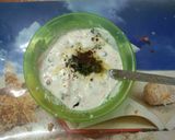 A picture of step 3 of Rava Paniyaram.