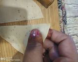 A picture of step 6 of Samosa.