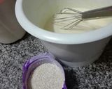 Foto del paso 1 de la receta: Wafles de salvado de avena, yogurt y sésamo