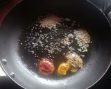 A picture of step 2 of Masala Toast.