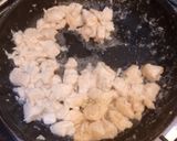 A picture of step 2 of Chicken Cashew Nuts.