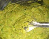 A picture of step 5 of Roasted peas flowers.