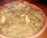 Foto del paso 7 de la receta: Pollo dorado en cerveza negra con espaguetis de verdura