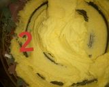 A picture of step 2 of Pineapple cake.
